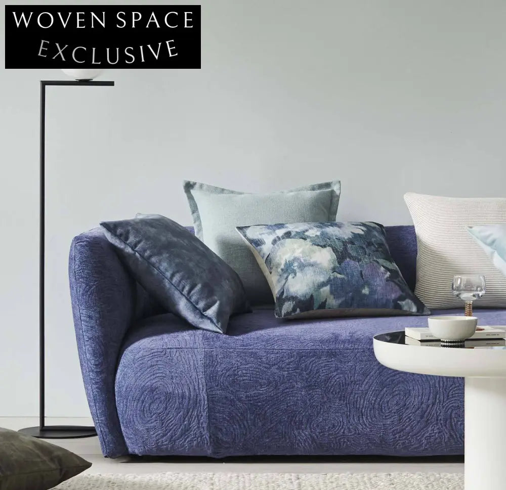 Weave Ava Cushion - Atlantic Cushion