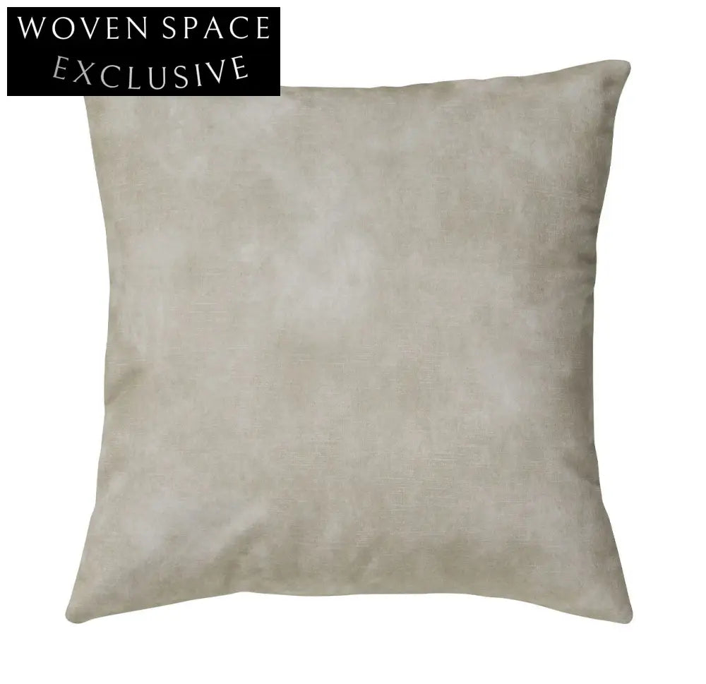 Weave Ava Cushion - Ecru CAV91ECRU