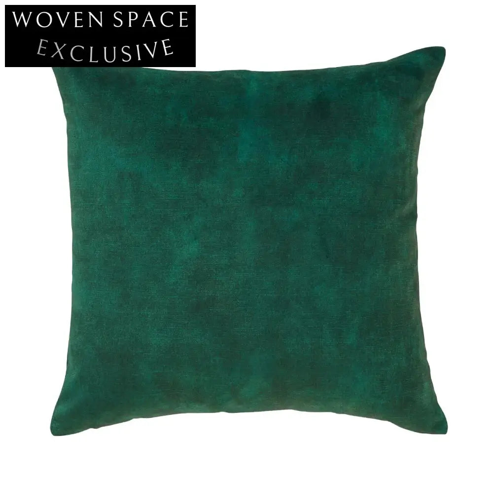 Weave Ava Cushion - Emerald CAV91EMER