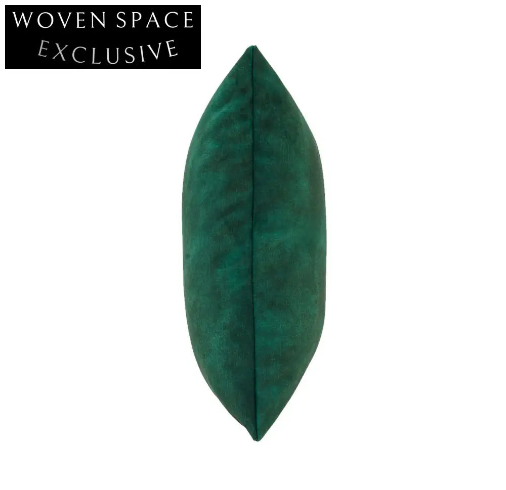 Weave Ava Cushion - Emerald Cushion