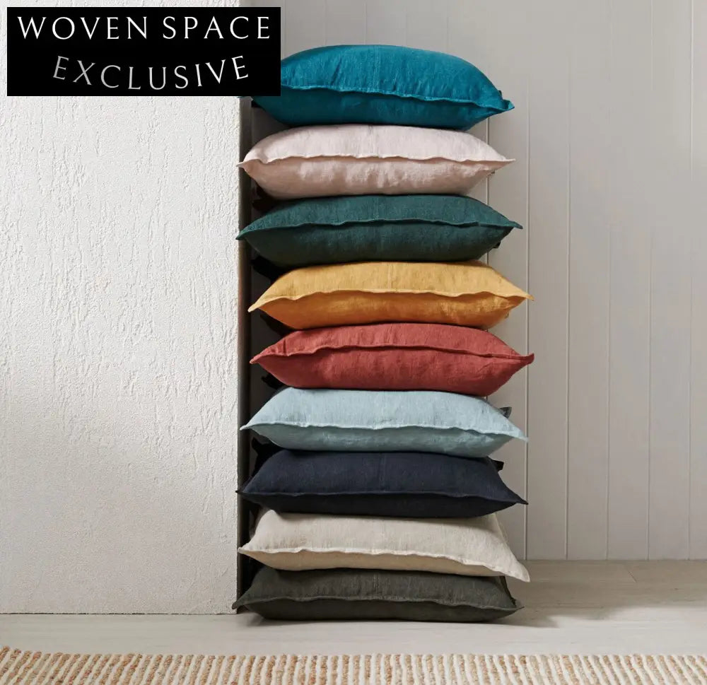 Weave Como Square 60cm Cushion - Shadow Cushion