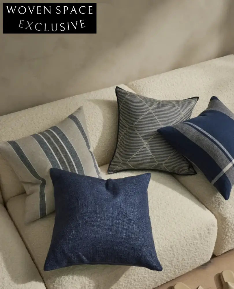 Weave Domenica - Denim Cushion
