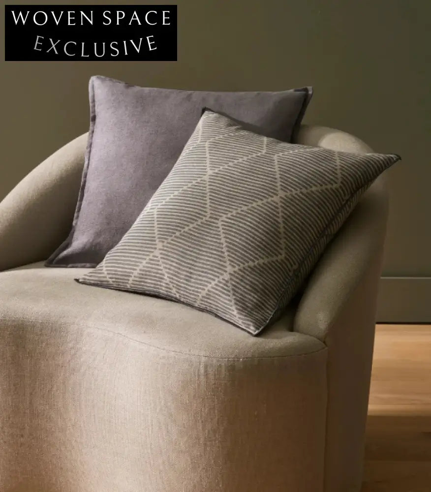 Weave Fiore - Denim Cushion