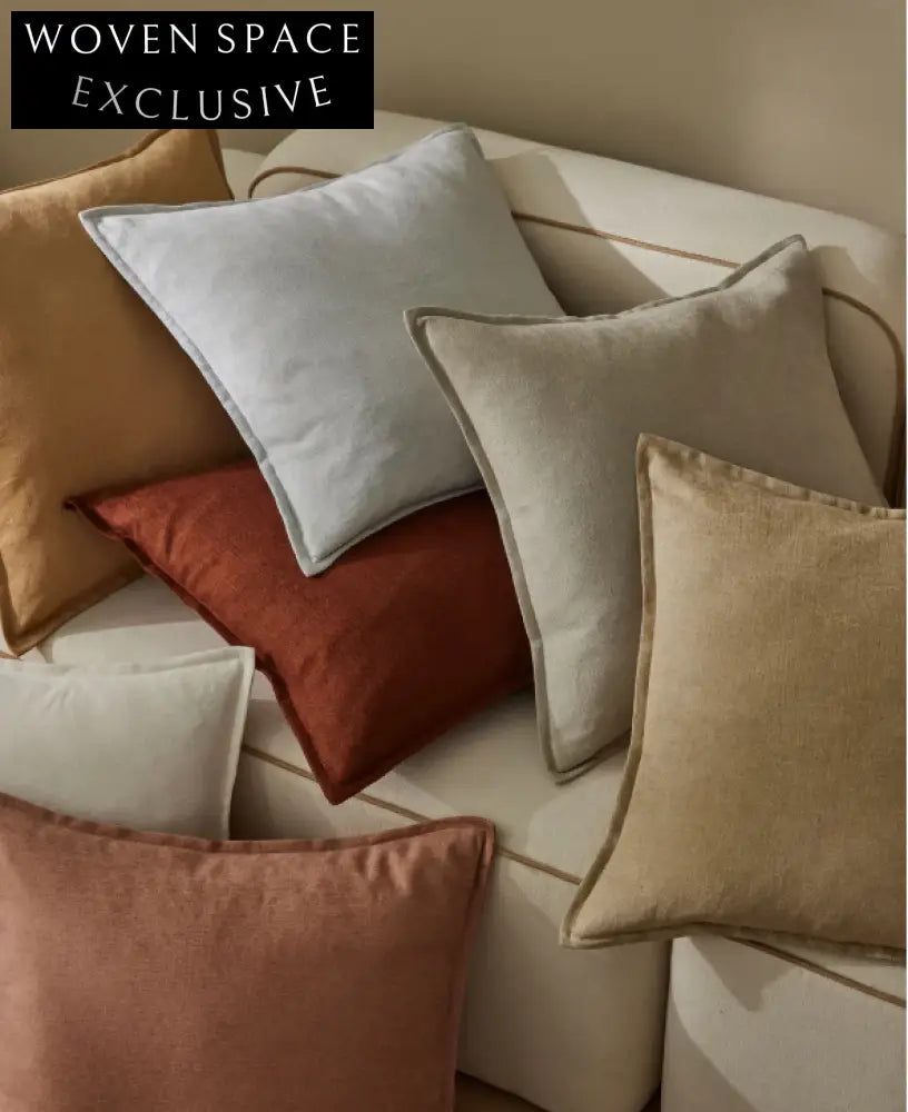 Weave Fiore - Toffee Cushion
