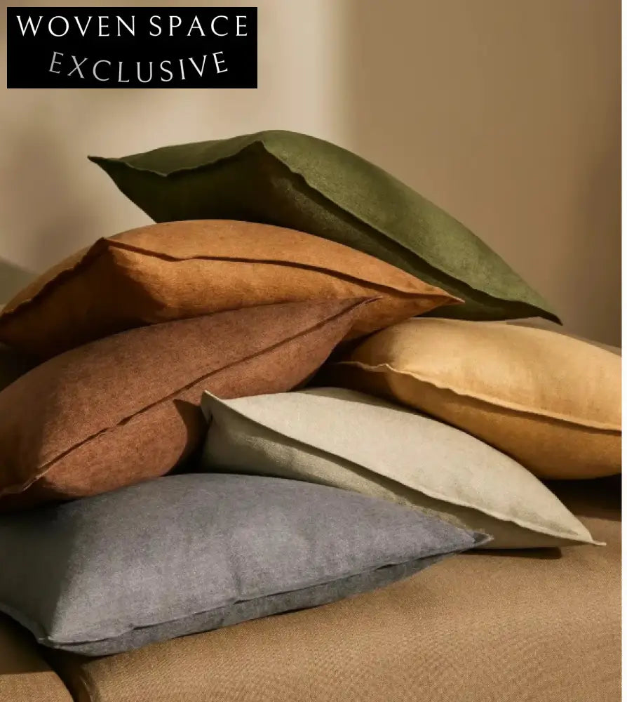 Weave Fiore - Toffee Cushion