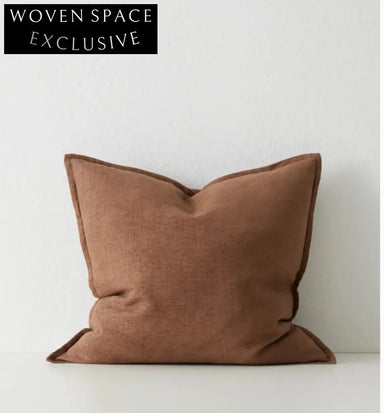 Weave Fiore - Toffee Cushion