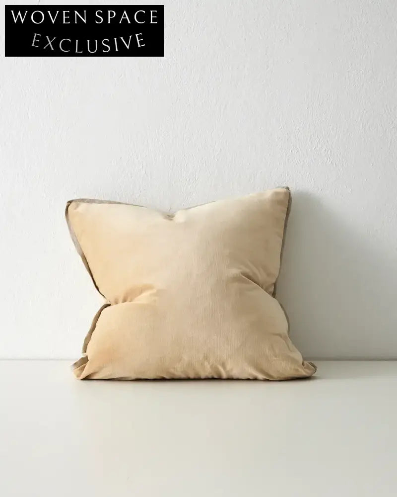 Weave Francesca - Mustard Cushion
