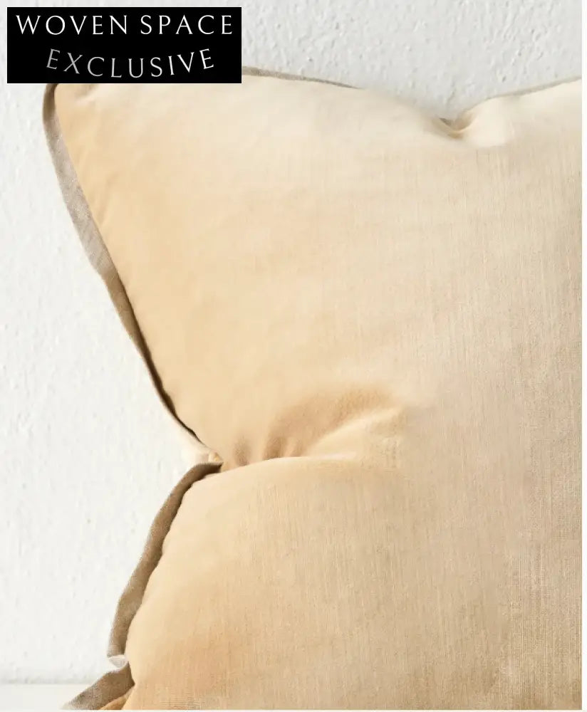 Weave Francesca - Mustard Cushion