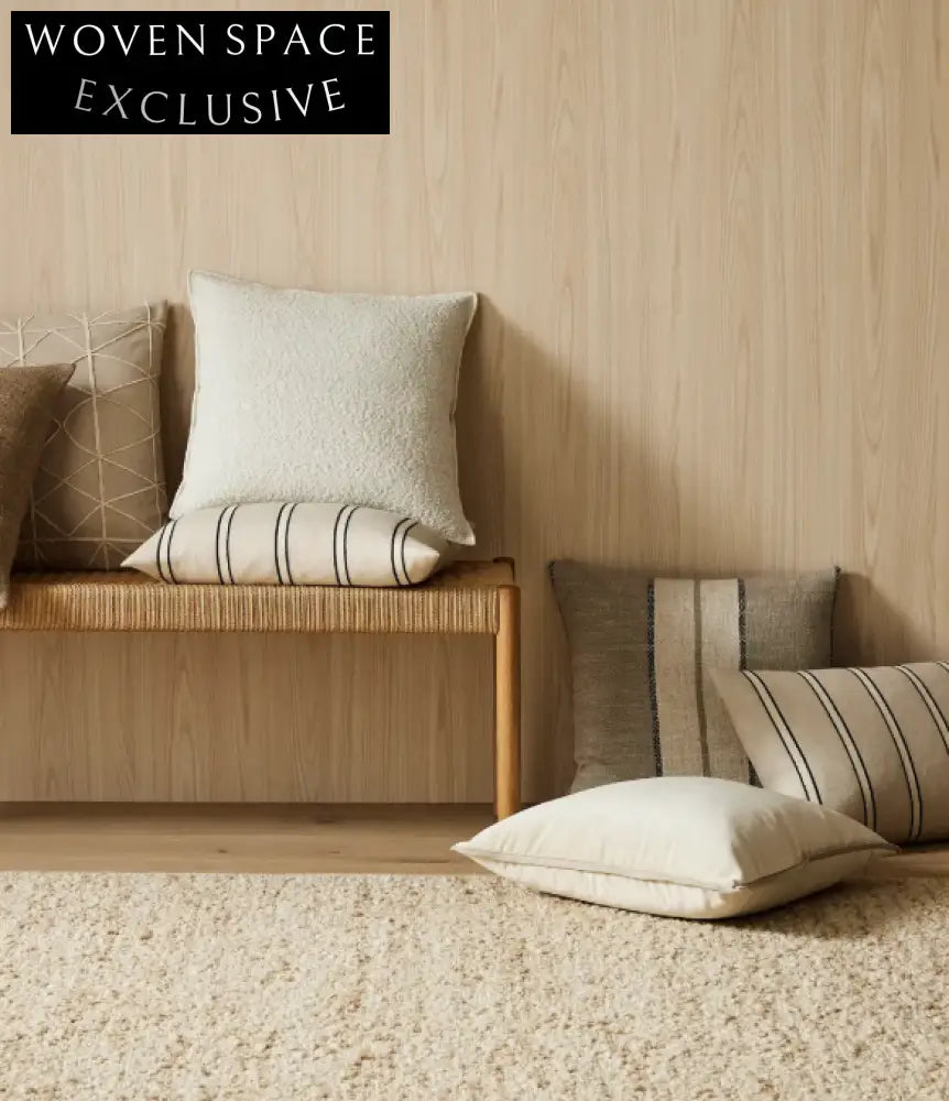 Weave Francesca - Salt Cushion