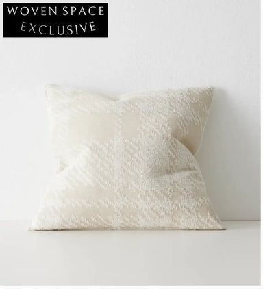 Weave Sienne - Macadamia Cushion