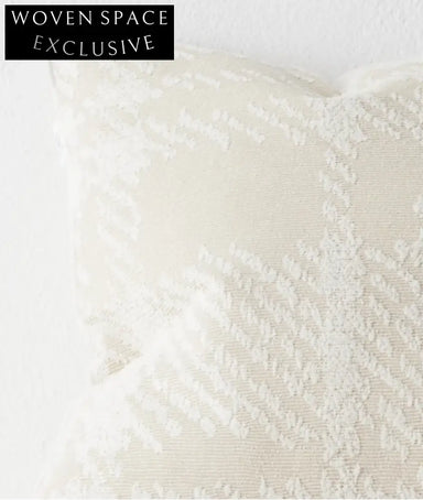 Weave Sienne - Macadamia Cushion