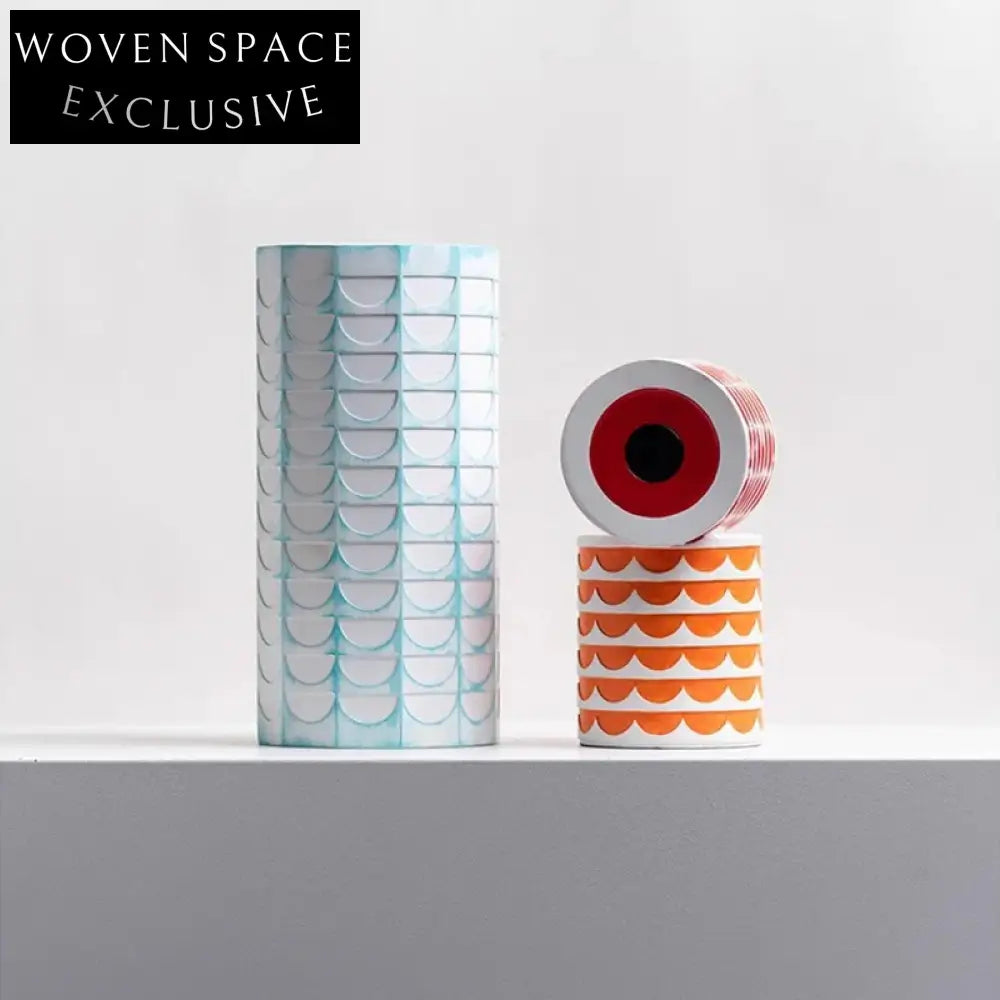 Whimsical Abstract Resin Eye Sculpture Decor for Modern Home or Office