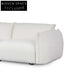 White Wash Boucle 3 Seater Sofa Sofas