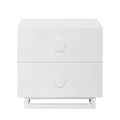 alton white bedside table