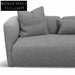William 3 Seater Fabric Sofa - Noble Grey Sofas