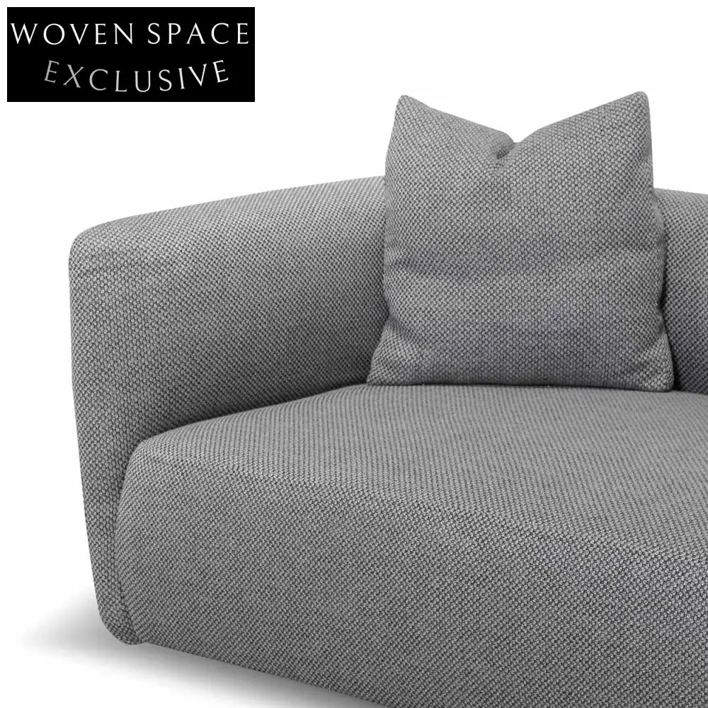 William 3 Seater Fabric Sofa - Noble Grey Sofas
