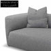 William 3 Seater Fabric Sofa - Noble Grey Sofas