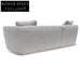 William 3 Seater Fabric Sofa - Passive Grey Sofas