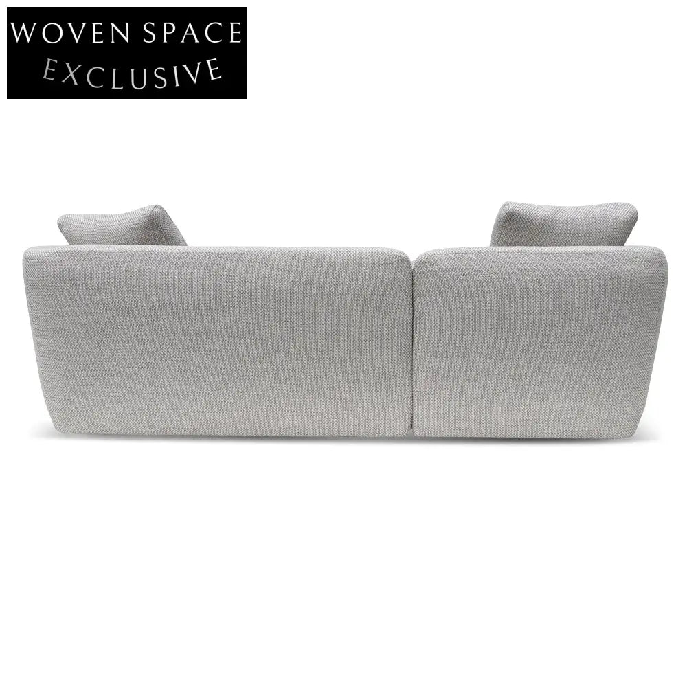 William 3 Seater Fabric Sofa - Passive Grey Sofas