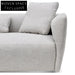 William 3 Seater Fabric Sofa - Passive Grey Sofas