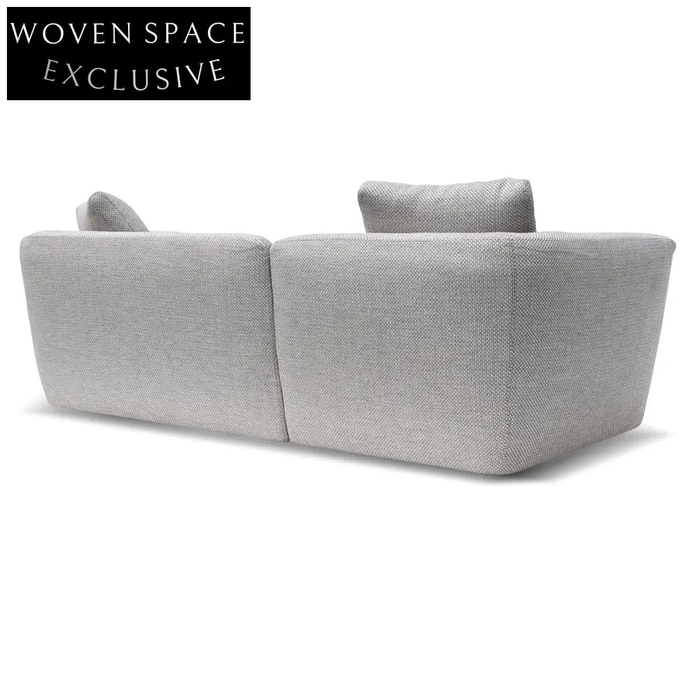 William 3 Seater Fabric Sofa - Passive Grey Sofas