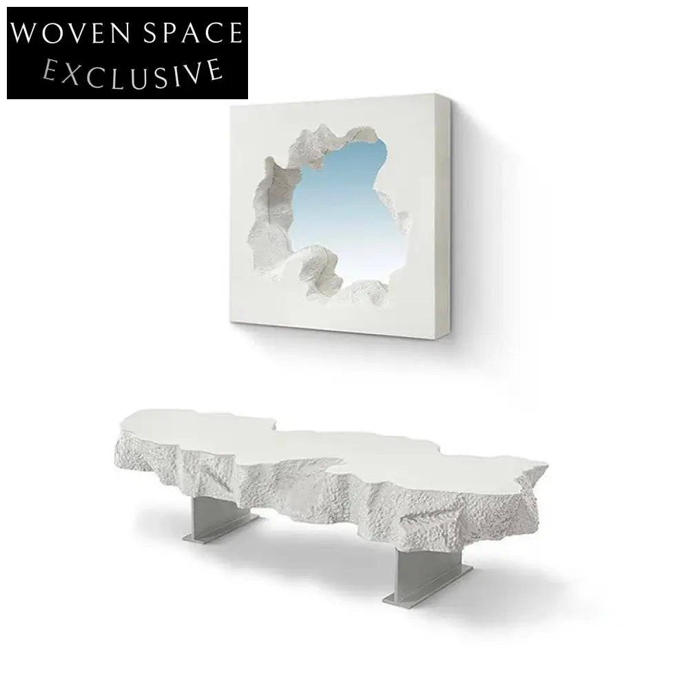 WISEMAX Modern Indoor Lounge Bench Chair with Soft Polyurethane Seating