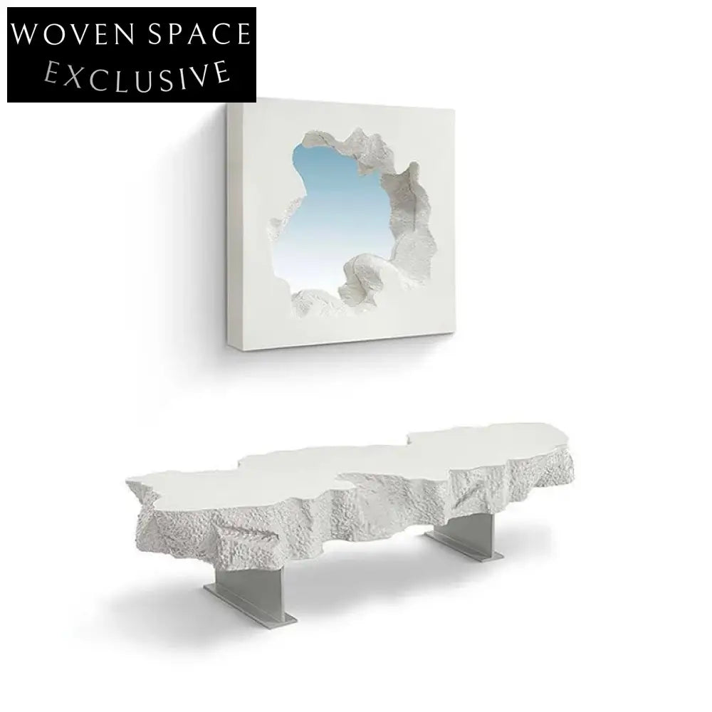 WISEMAX Modern Indoor Lounge Bench Chair with Soft Polyurethane Seating