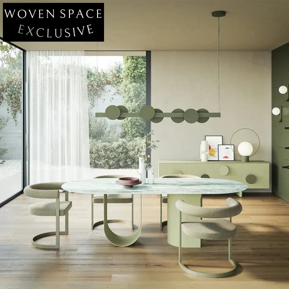 WISEMAX Modern Stainless Steel Upholstered Fabric Dining Armchair for Cafes