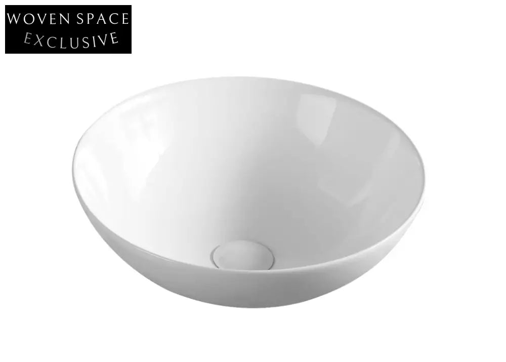 gloss white argyle basin