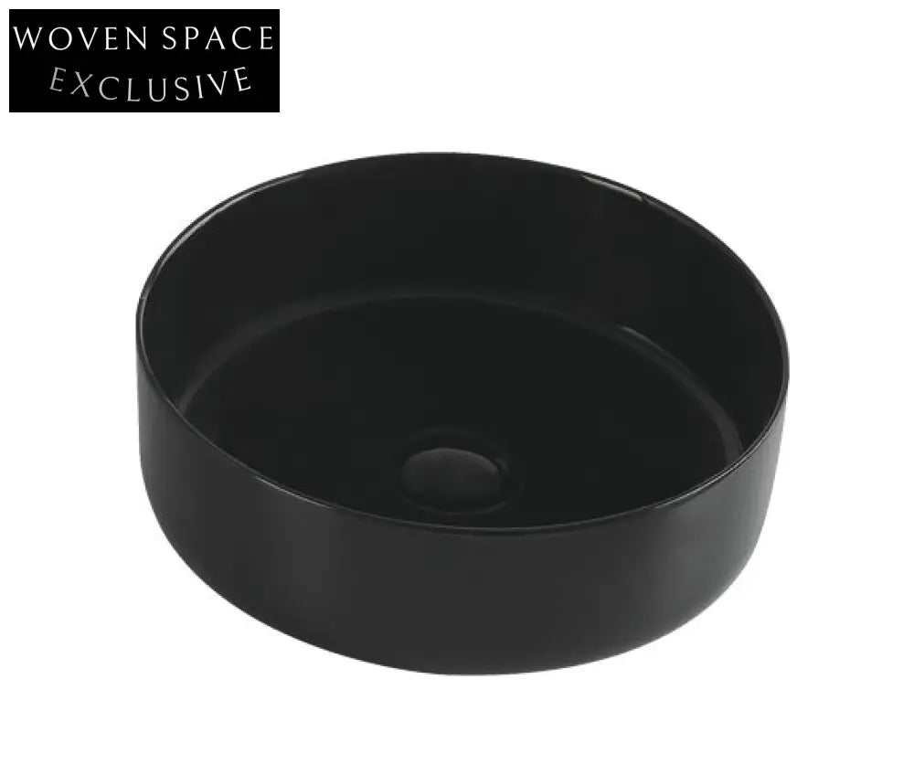 black matte basin