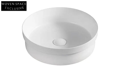 Xenia Gardinier Gloss White Semi Inset Basin Basins