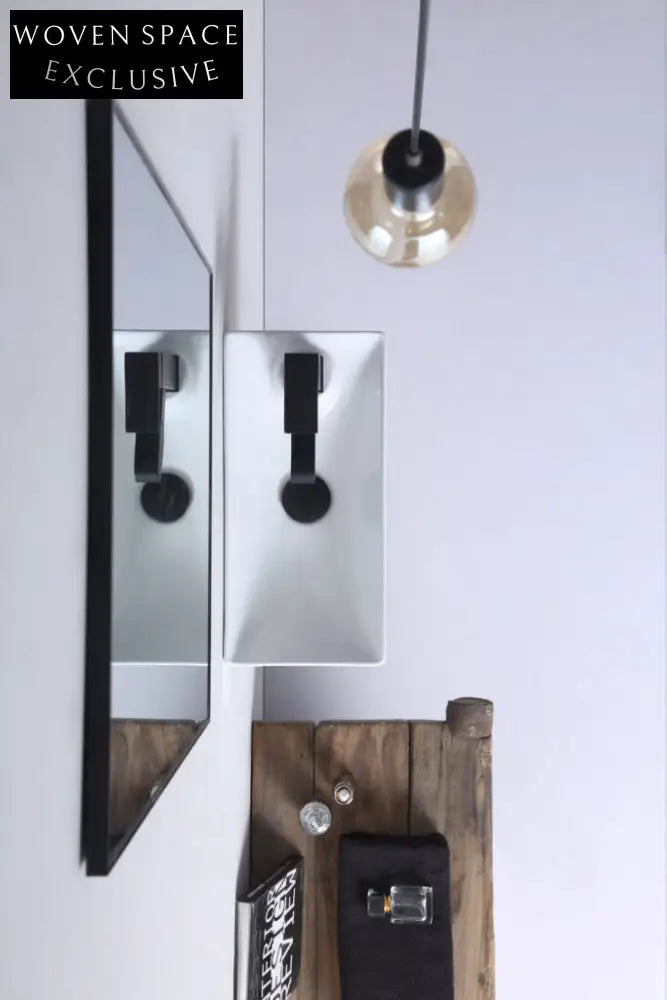 Xenia Tyrrell Gloss White Wall Hung Basin Basins