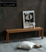 Zephyr Pure Teak Wooden Antique Style Bench