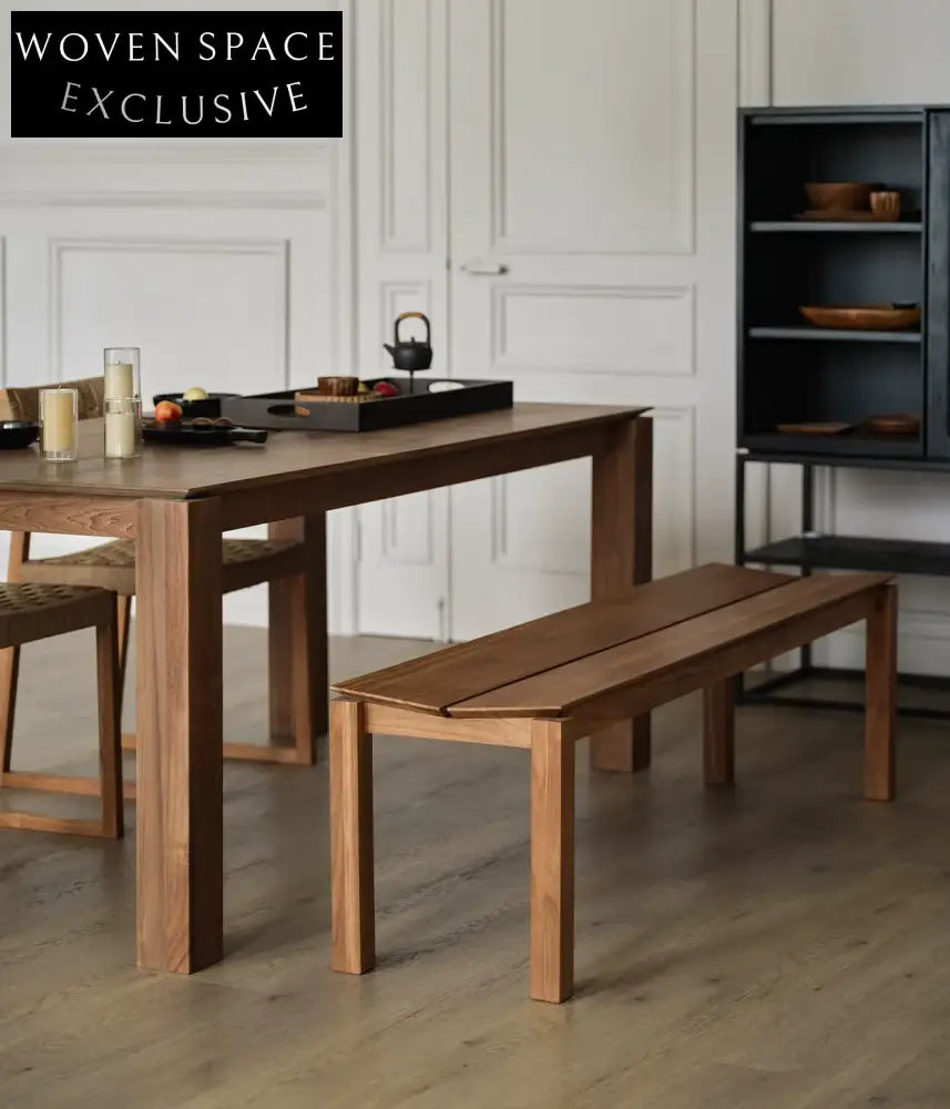 Zephyr Pure Teak Wooden Antique Style Bench