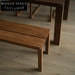 Zephyr Pure Teak Wooden Antique Style Bench