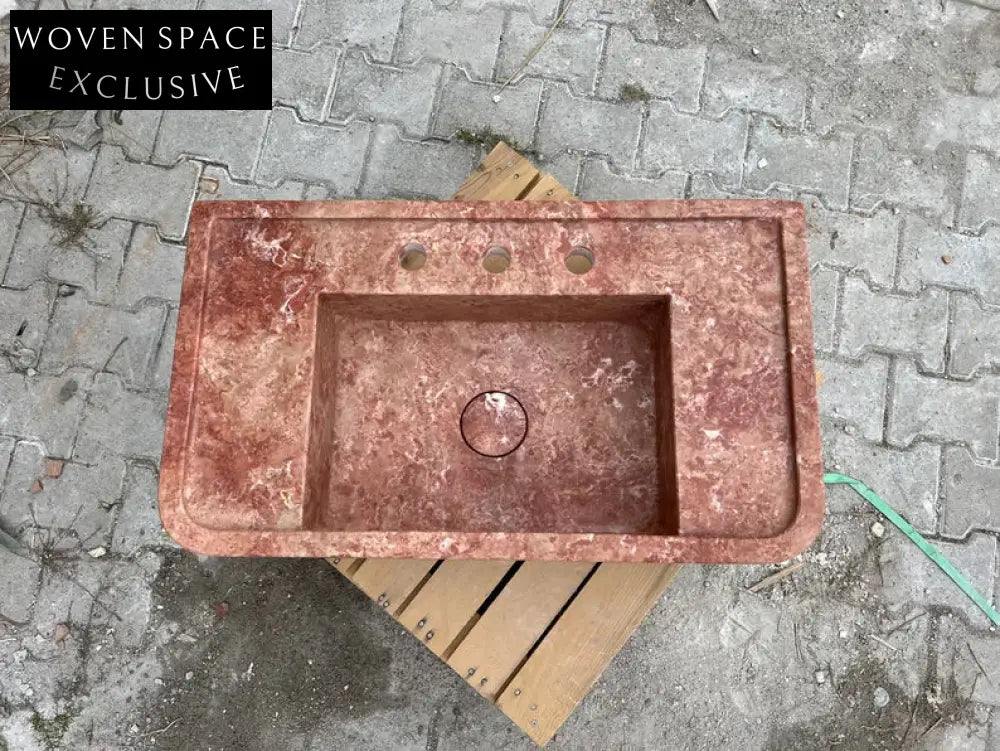 Zerline Travertine Marble Wash Basin