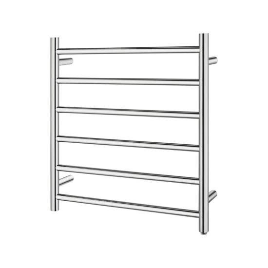 Round Electric Heated Towel Rack 6 Bars