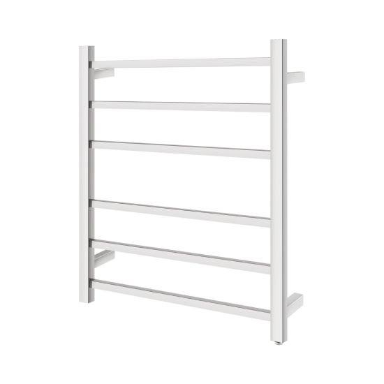 Square Electric Heated Towel Rack 6 Bars