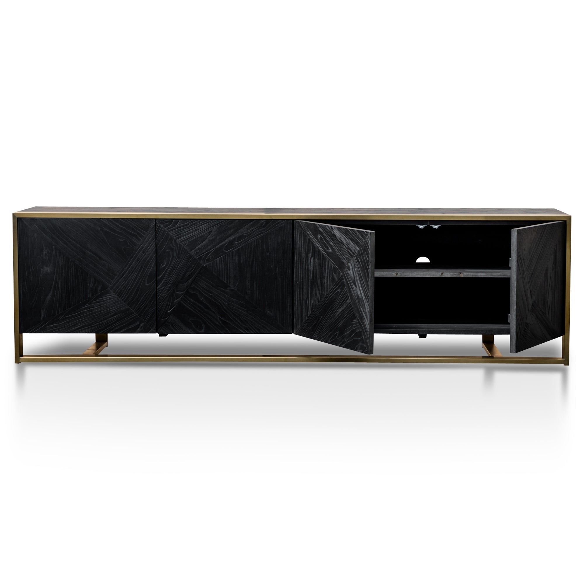 Golden 2.2m Entertainment TV Unit