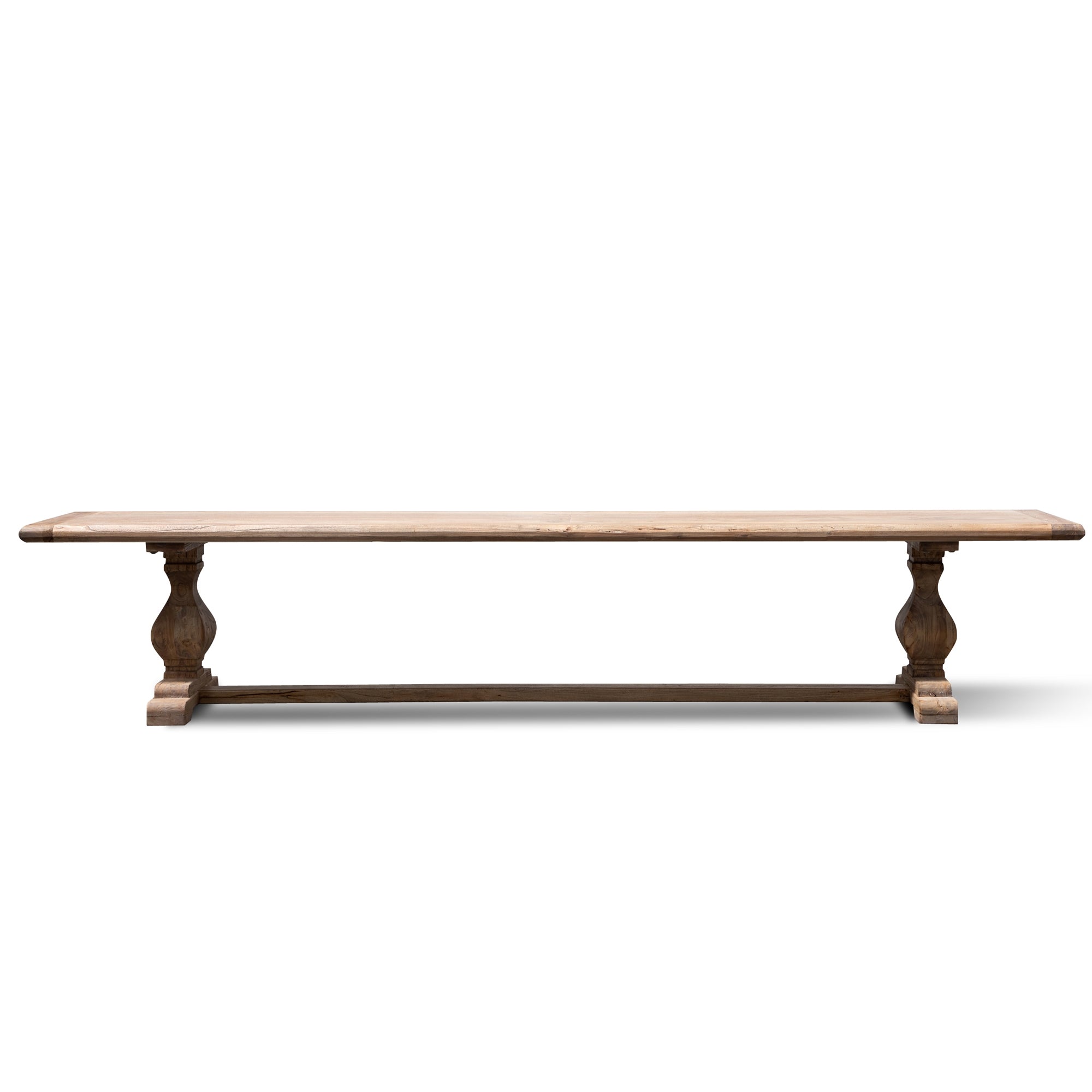 Reclaimed ELM 2.4m Wood Bench - Natural