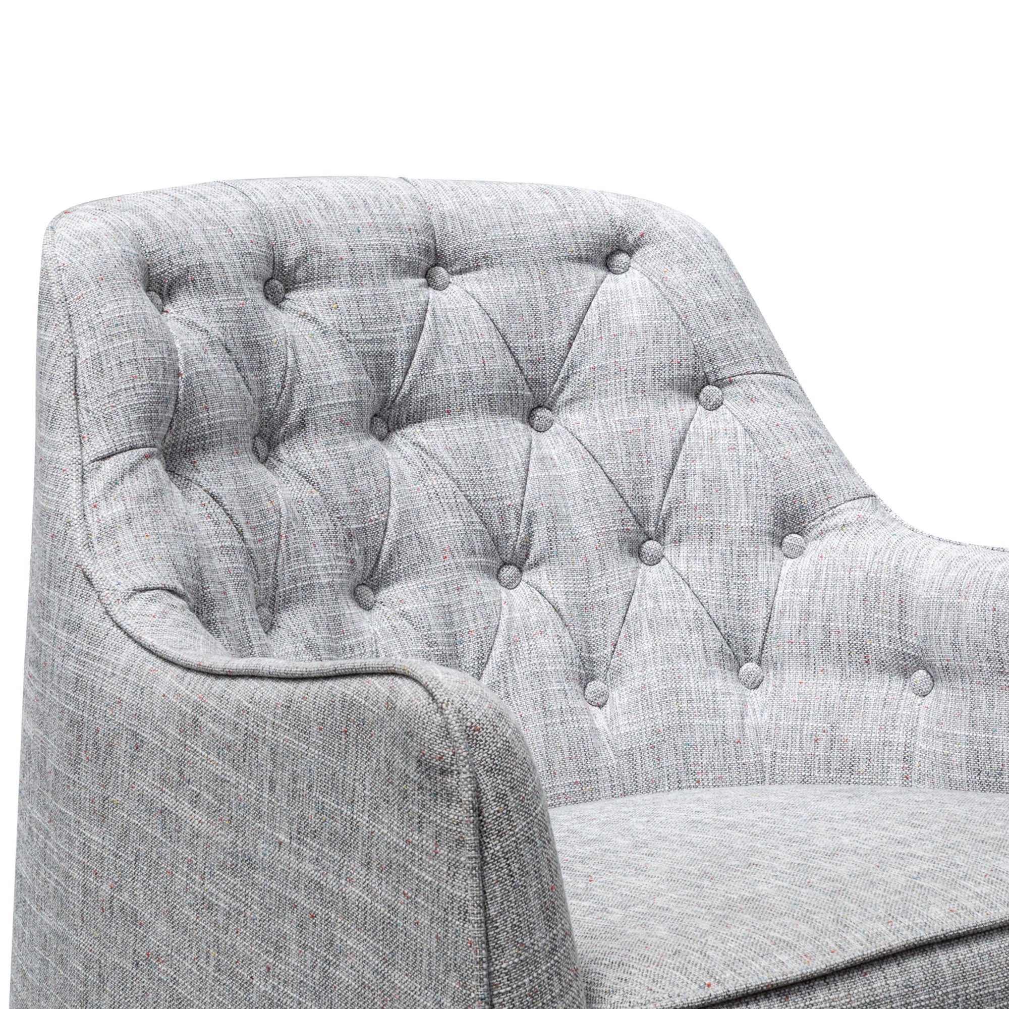 Light Spec Grey Armchair