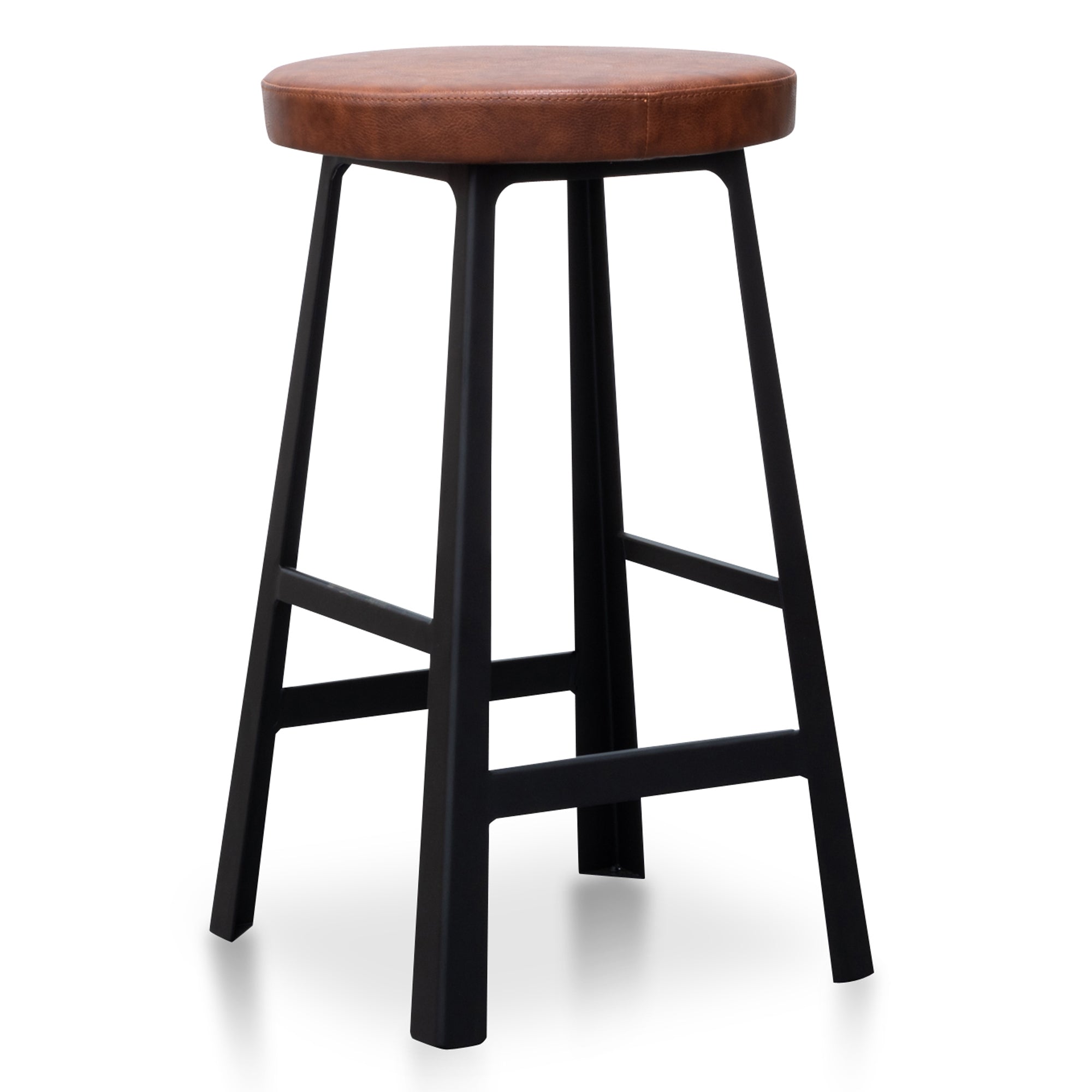 Sophie 65cm Bar Stool in Rustic Brown