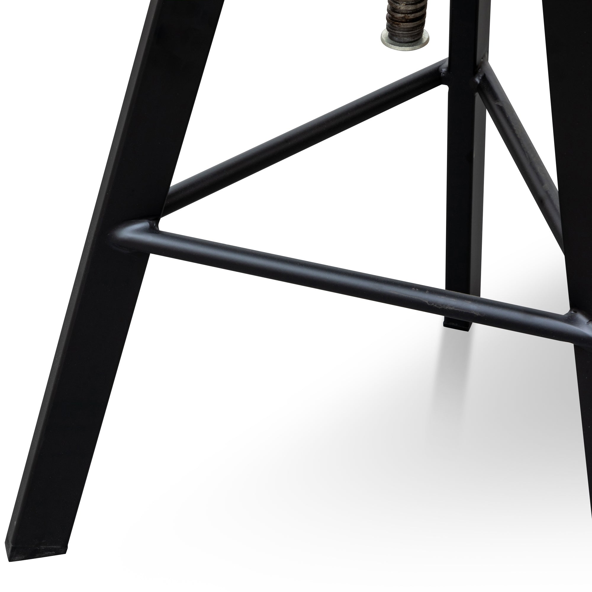 Aries Steel Bar Stool - Black