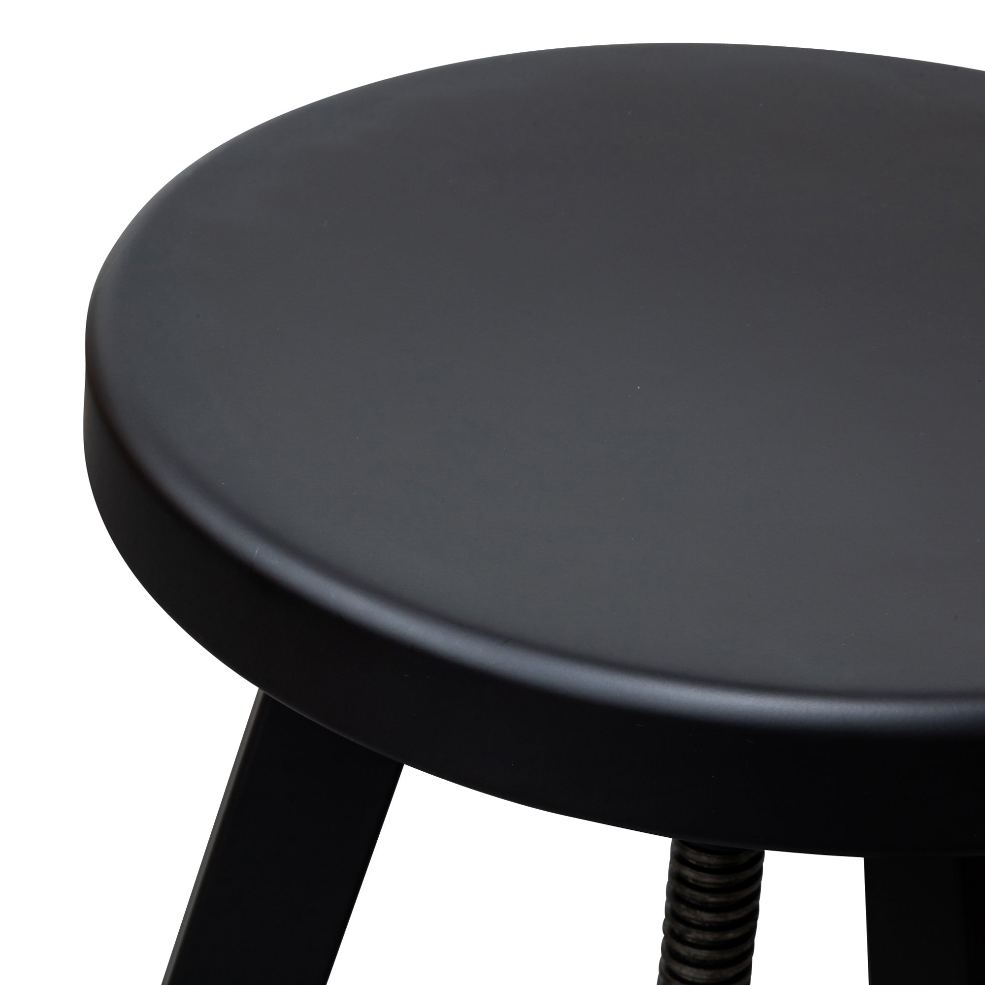 Aries Steel Bar Stool - Black