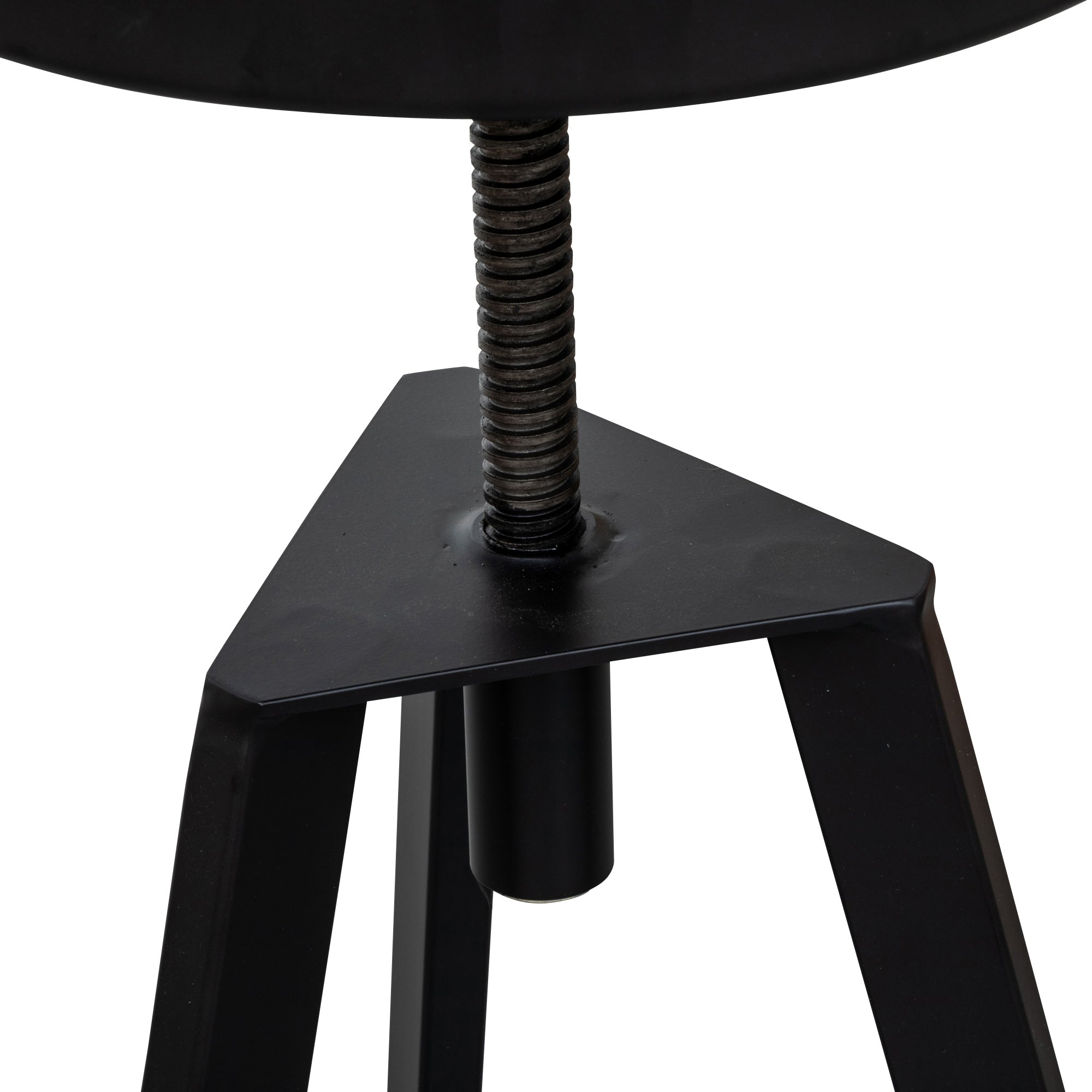 Aries Steel Bar Stool - Black