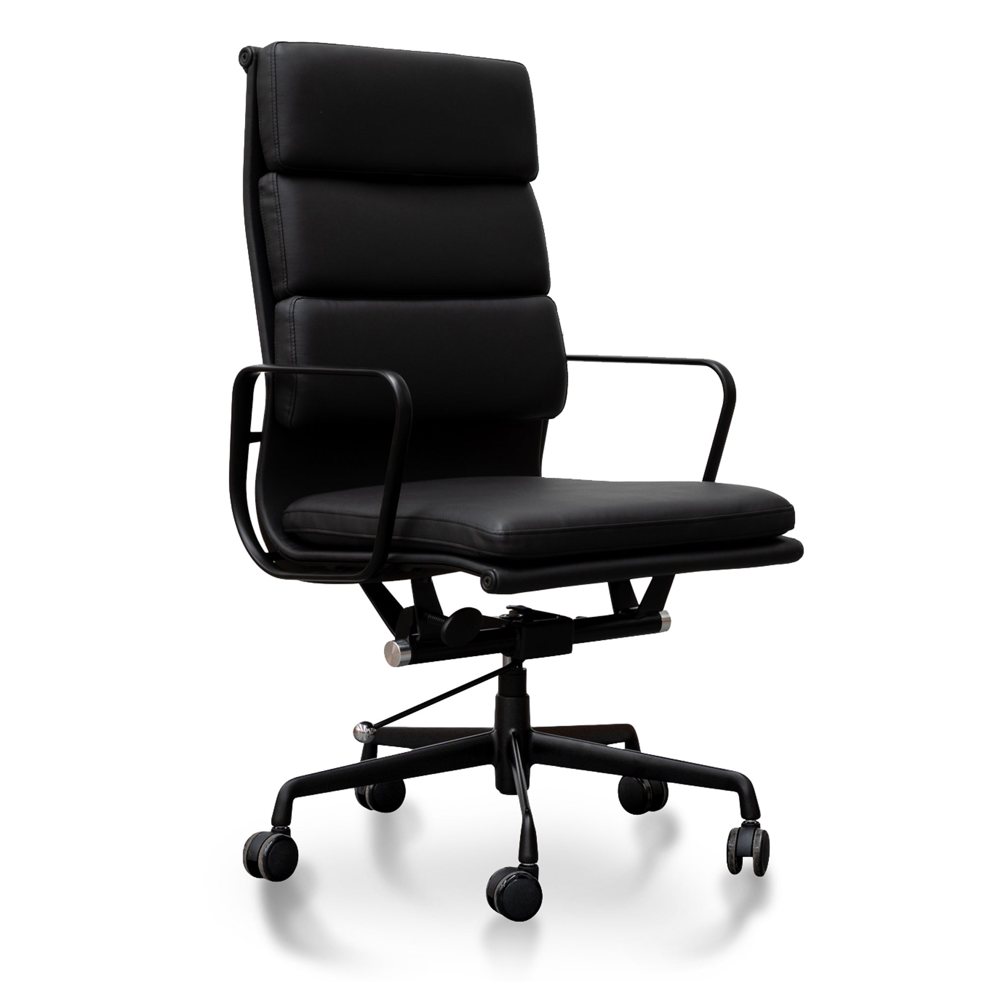 Bera High Back Office Chair - Full Black