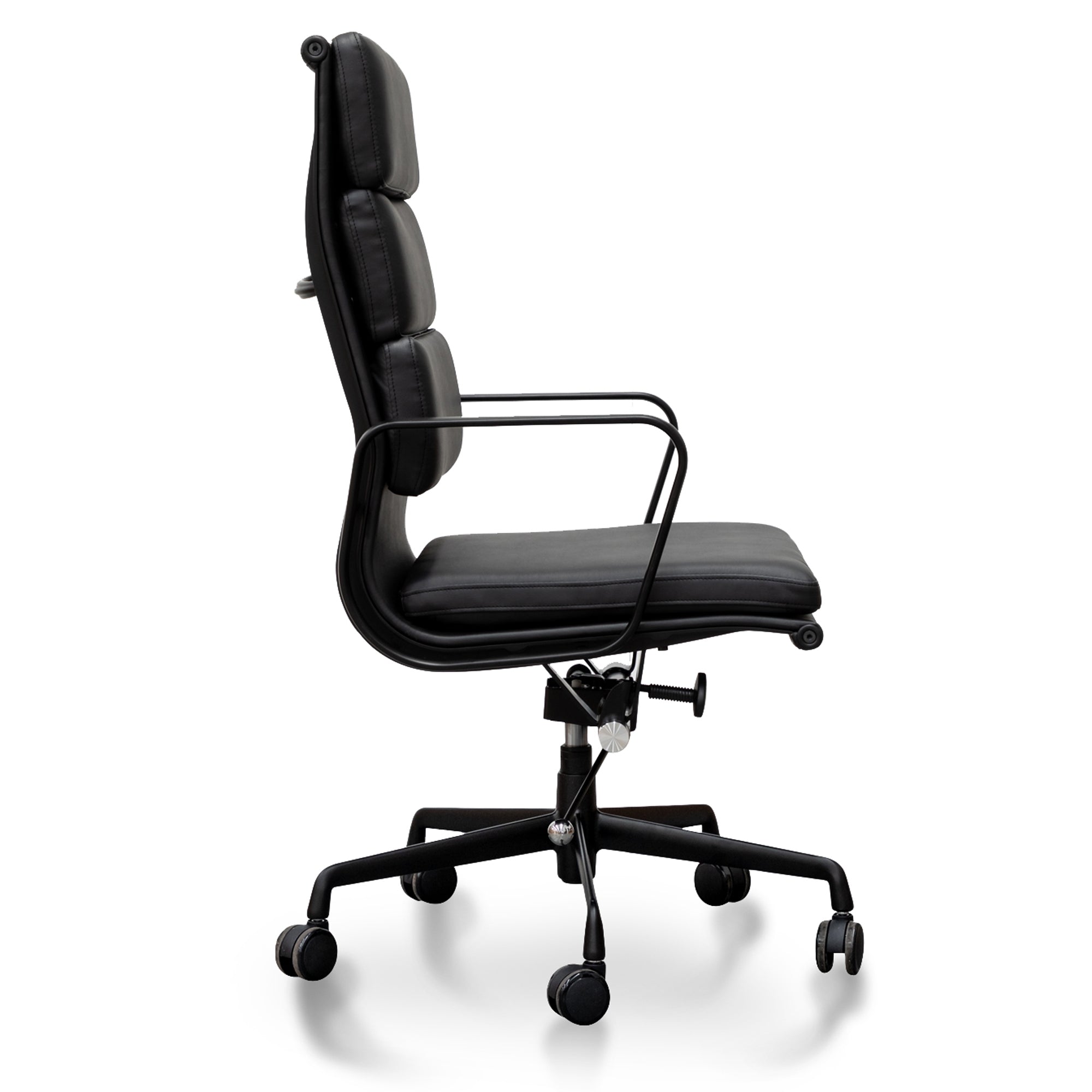 Bera High Back Office Chair - Full Black