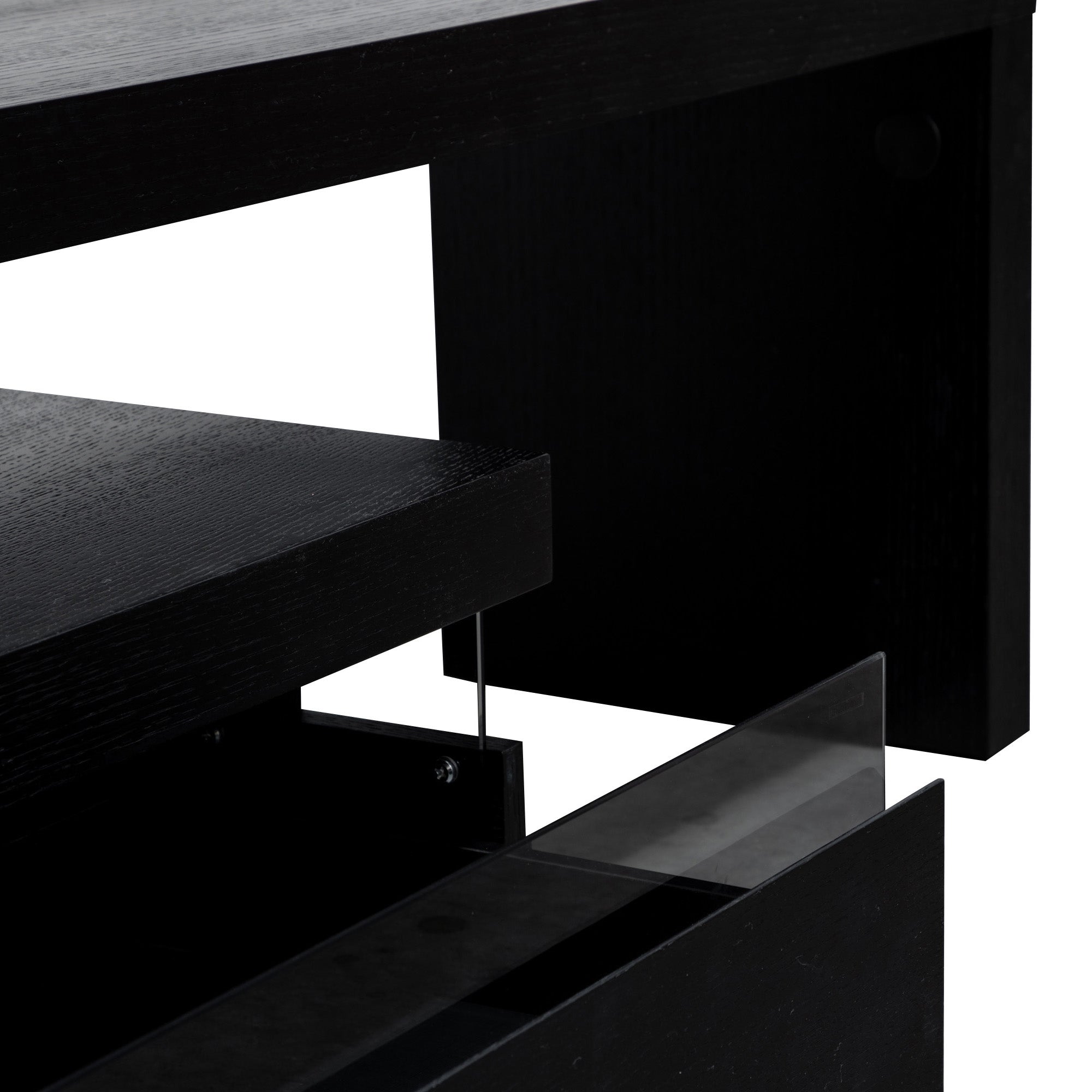 Mia TV Entertainment Unit - Lowline - Black