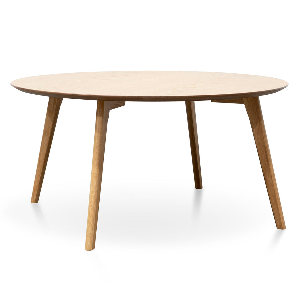 CCF2822-KD 90cm Round Coffee Table - Natural
