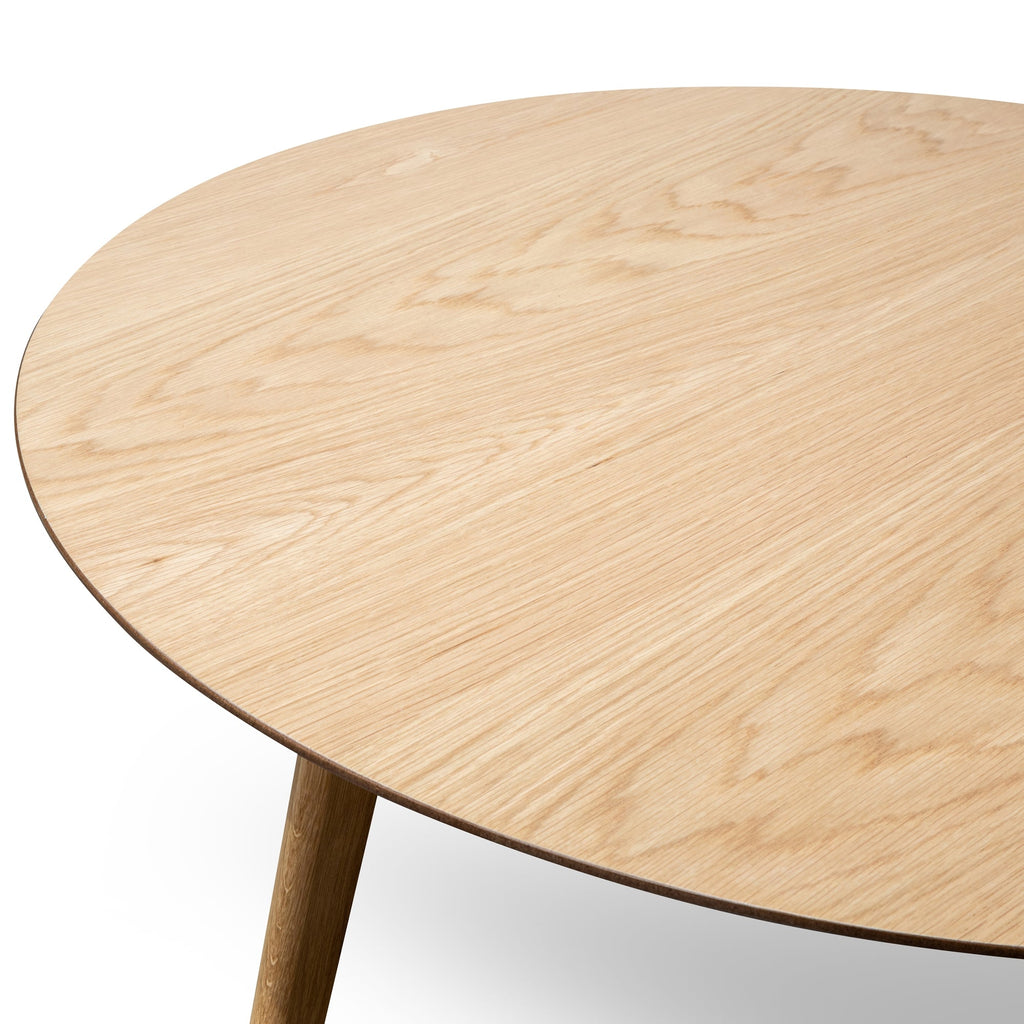CCF2822-KD 90cm Round Coffee Table - Natural